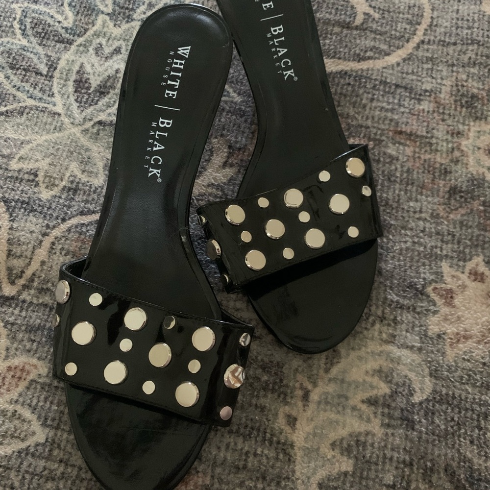 Women's Black Slide Sandals